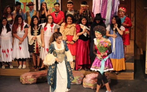 Last year's workshop culminated in a teen-produced theater production.