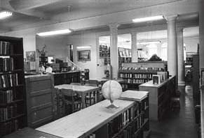 Main Library at the Carnegie Building, 1967