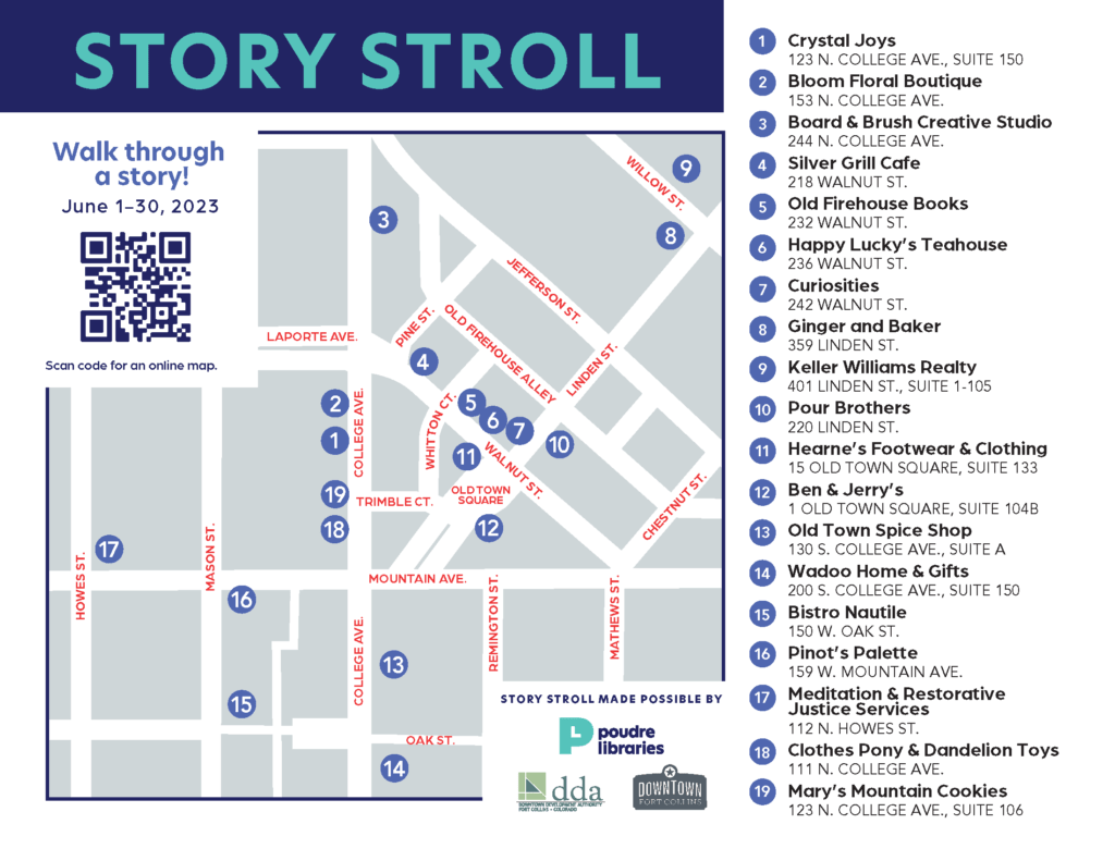 story stroll map