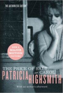 "The Price of Salt, or Carol" by Patricia Highsmith book cover
