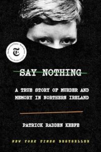 say nothing book cover