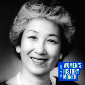 Japanese American leader Dr. Sumiko Tanaka