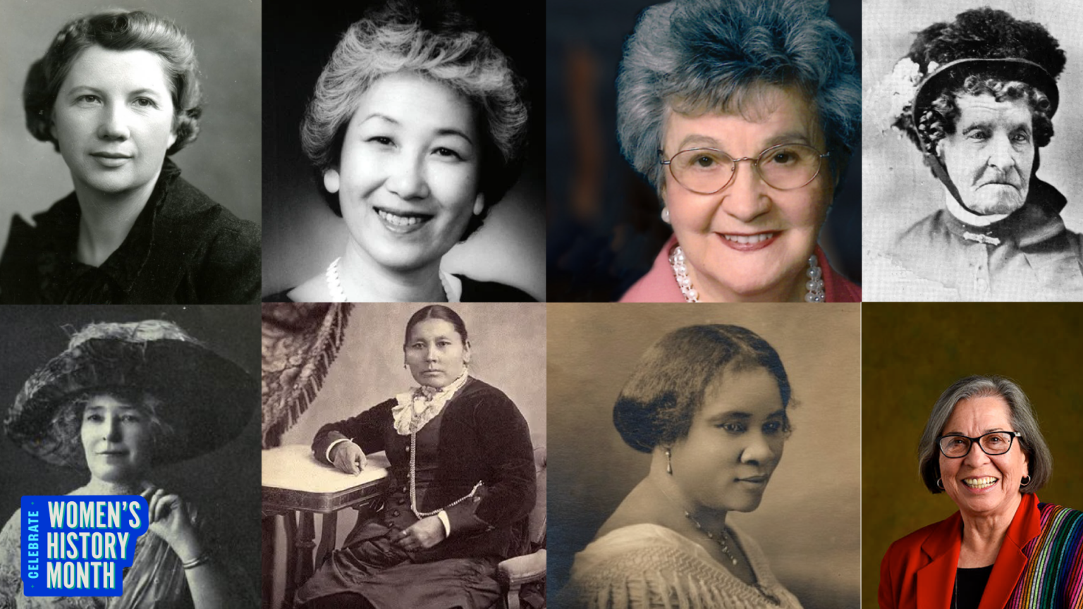 images of notable women from colorado history