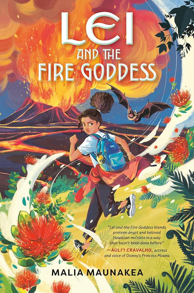 lei and the fire goddess by malia maunakea book cover