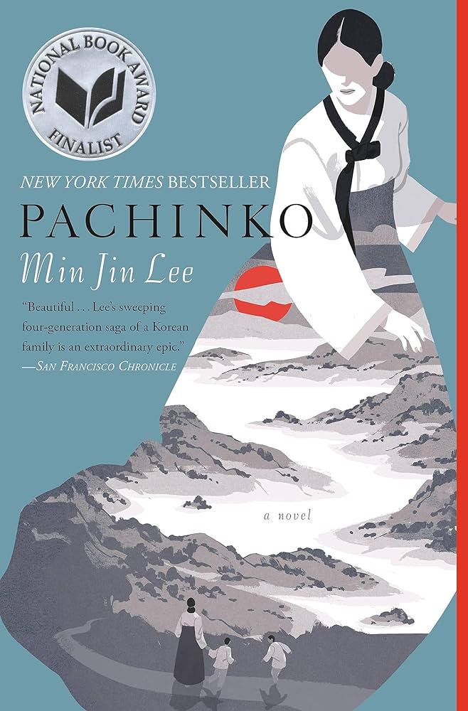 pachinko by min jin lee book cover