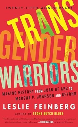 The cover of the book Transgender Warriors