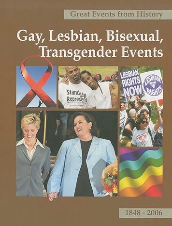 The cover of the book Gay, Lesbian, Bisexual, Transgender Events