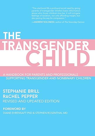 The cover of the book The Transgender Child